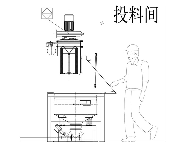 無(wú)塵投料站